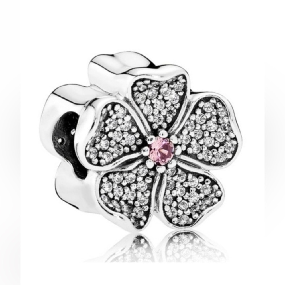 Pandora apple blossom flower charm
